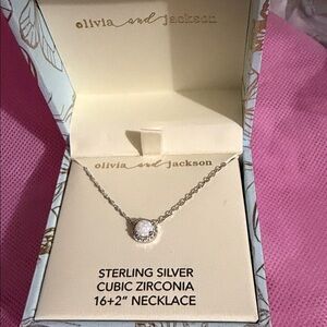 Olivia and Jackson Sterling Silver Necklace